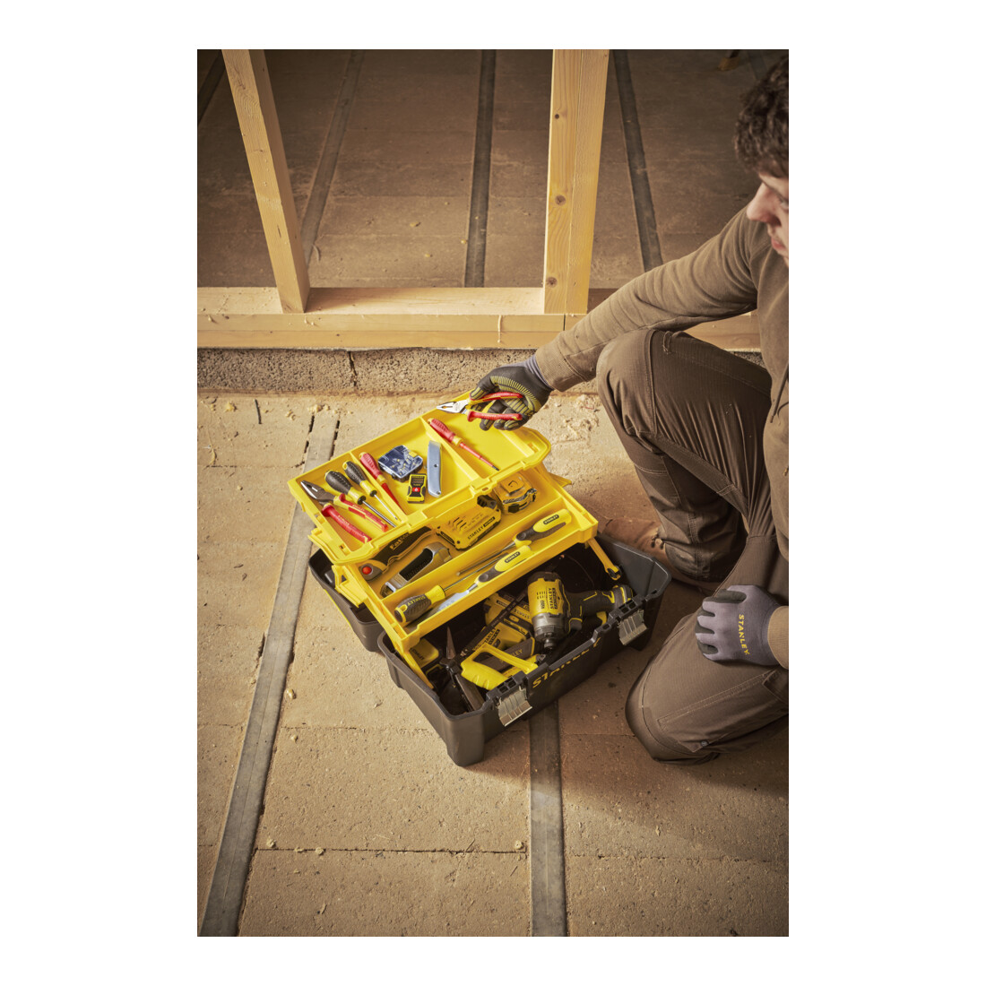 Stanley Multi-Level Cantilever Cassetta Porta Attrezzi