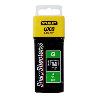 Stanley nieten type G 14mm 1000 dlg.