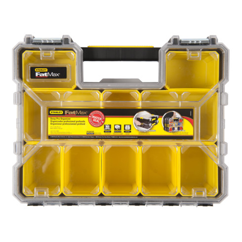 Stanley Organizer a scomparti profondi FatMax Pro in metallo