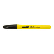 Stanley Pennarello permanente nero, fine, 2pz.