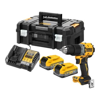 Stanley Perceuse-visseuse à percussion sans fil 18V 3,5Ah avec 2 batteries Chargeur rapide