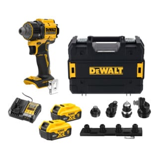 Stanley Perceuse-visseuse sans fil 18V 5Ah avec 4 embouts incl. 2 batteries