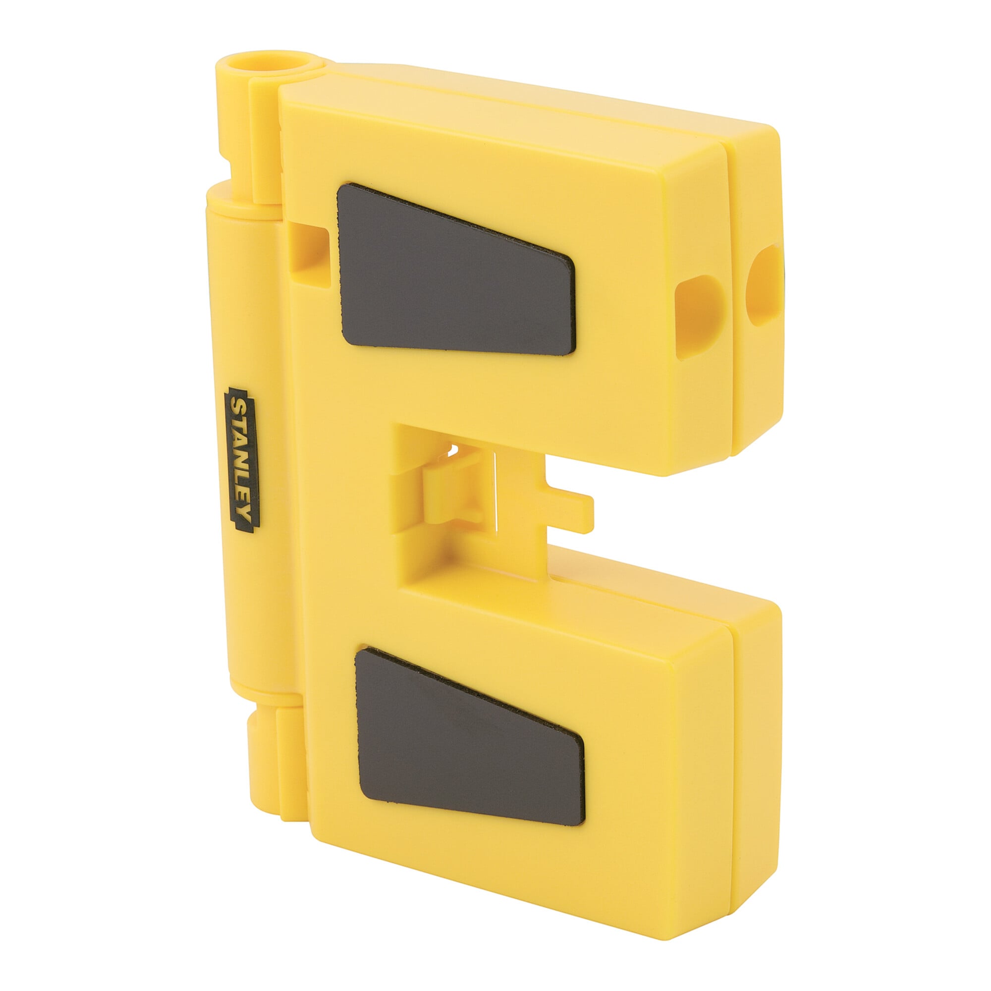 Stanley Pfostenwasserwaage magnetisch mit drei Libellen und Gummiband, 0-47-720