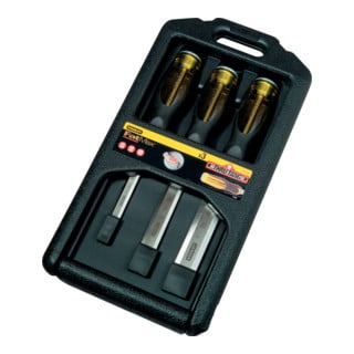 Stanley Scalpelli per legno FatMax in scatola self-service, set da 3pz.