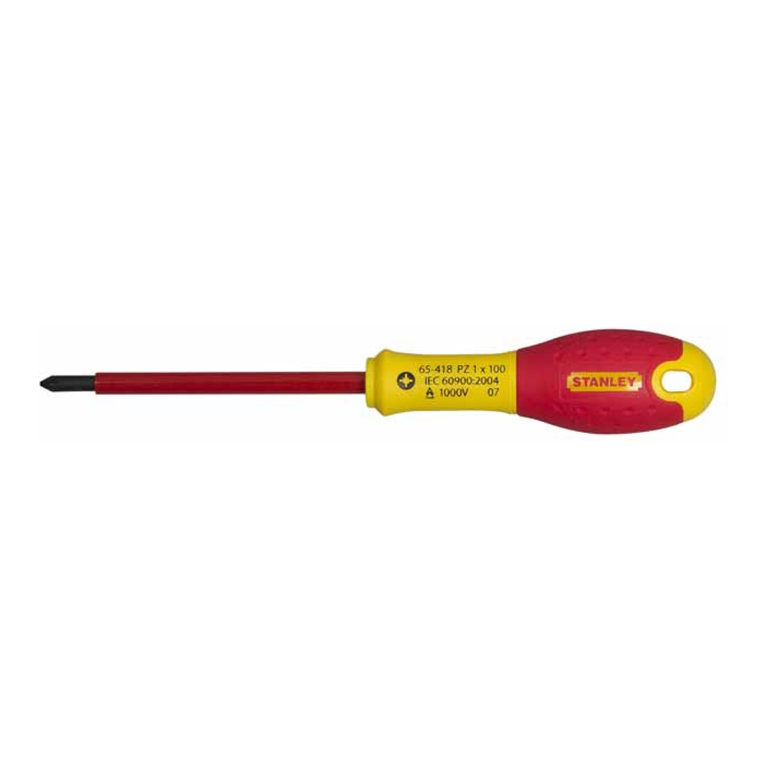 Stanley schroevendraaier FatMax geïsoleerd PZ2 125mm
