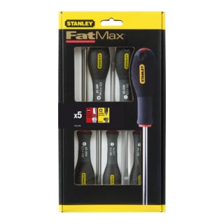 Stanley schroevendraaierset FatMax sleuf/PH, 5 dlg.
