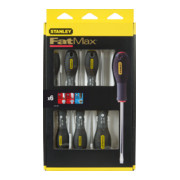 Stanley schroevendraaierset FatMax Slot/PZ, 6 dlg.