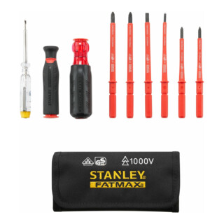 Stanley Schroevendraaierset Multi-Bit 1000V