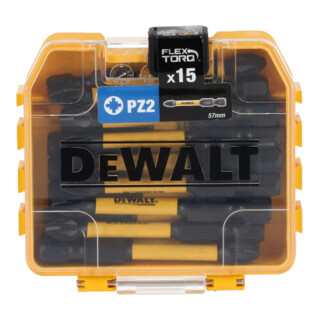 Stanley Set de 15 embouts Pz2 57 mm présentoir comptoir 21 sets