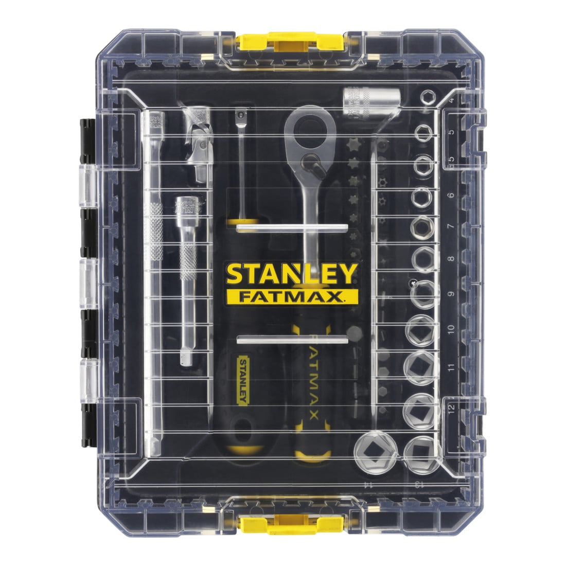 Stanley Set di chiavi a bussola STAK 1/4", 48pz.