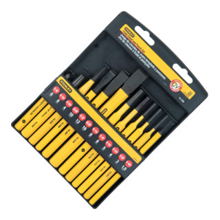 Stanley Set di scalpelli, bulini e punteruoli Stanley