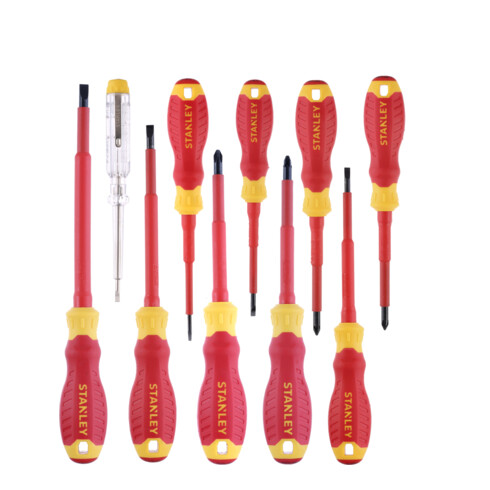 Stanley STANLEY VDE Schroefdr. Set, 10 stuks