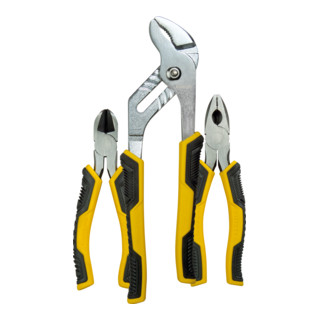 Stanley tangen set Control-Grip met waterpomptang, 3 delig