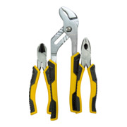 Stanley tangen set Control-Grip met waterpomptang, 3 delig