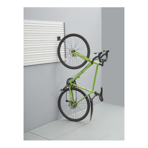 Stanley trackwalls fietshaak, Verticaal