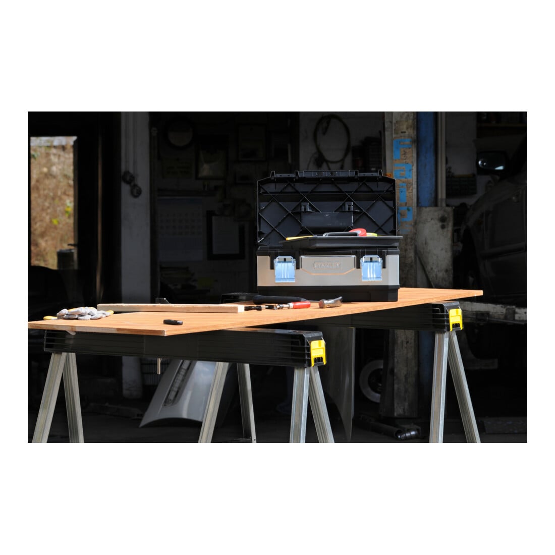 Stanley Unterstellbock Stanley Metall Paar