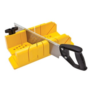 Stanley verstekbak PVC 300mm, met zaag