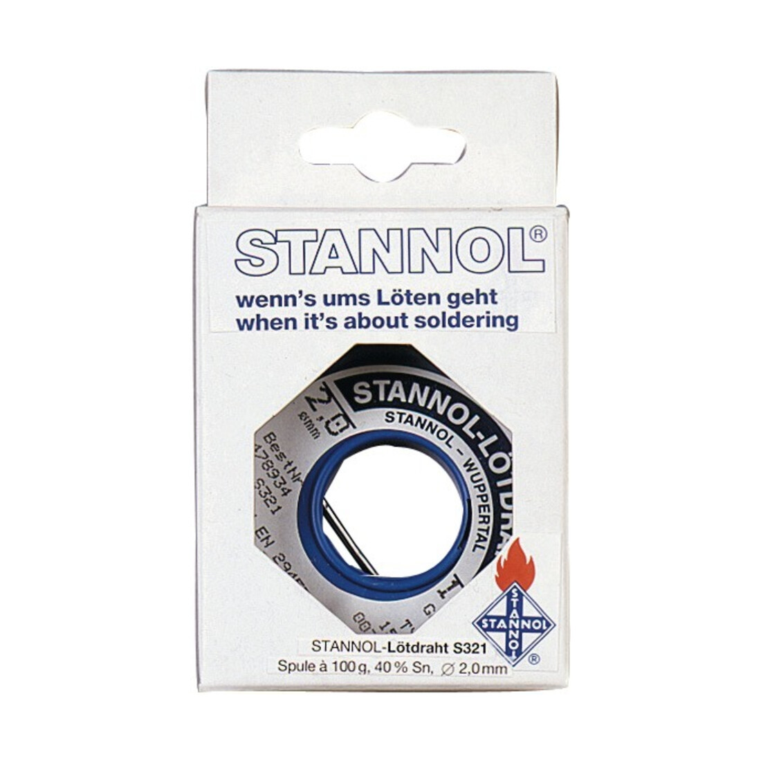 STANNOL Radiolot n° 940047 SB 100 g