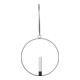 Star Bougie LED 063-42 avec anneau Ø 28 cm noir