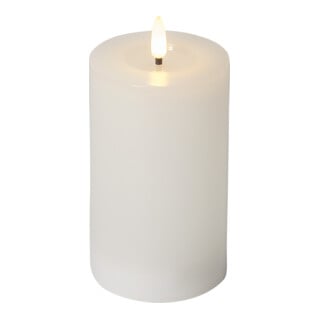 Star Bougie LED scintillante blanche 7,5 x 15 cm 061-41-1