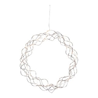 Star Couronne décorative LED 690-37 chromée env. 30 cm