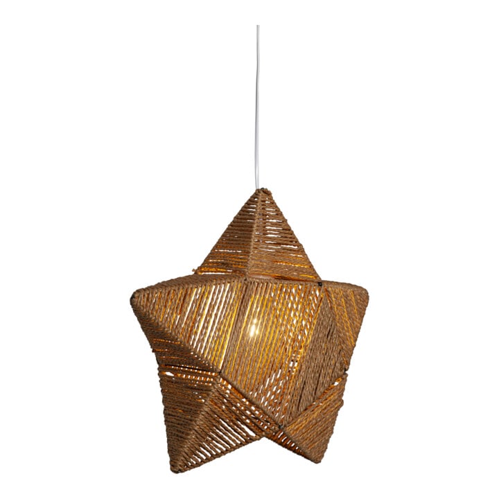 Star Étoile suspendue E14 câble blanc 3,5 m alimentation