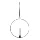 Star LED-Kerze 063-42 mit Ring Ø 28cm schwarz
