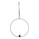 Star LED-Kerze 063-42 mit Ring Ø 28cm schwarz