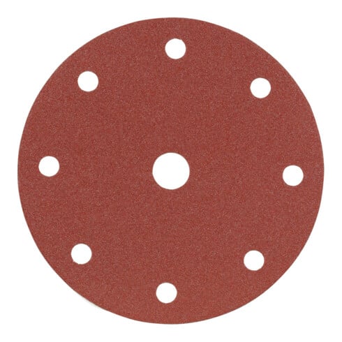 Starcke Disque abrasif auto-agrippant papier (A) 8 + 1 perforations,⌀ 150 mm, Grain: 180