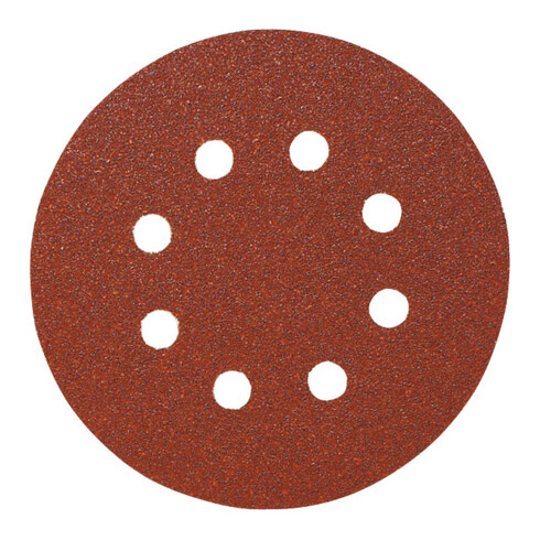 Starcke Papier-Klett-Schleifscheibe (A) Lochung 8fach,⌀ 125 mm, Körnung: 240