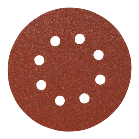 Starcke Papier-Klett-Schleifscheibe (A) Lochung 8fach,⌀ 125 mm, Körnung: 400