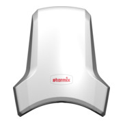 Starmix Asciugacapelli plastica bianca cilindrico-1