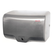 Starmix Asciugatore per mani Highspeed in acciaio legato spazzolato opaco-1