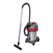 Starmix Aspirateur polyvalent (eau/poussière) avec cuve inox 27 l et prise, nettoyage filtre PressClean pour faible émission de poussière-1