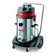 Starmix Aspiratore speciale per la pulizia (umido/secco) con contenitore in acciaio da 78 l e 3 motori
