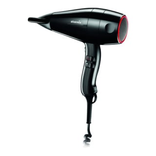 Starmix Hand-Haartrockner mit separatem Wandhalter in Kunststoff schwarz