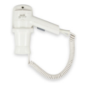 Starmix Hand-Haartrockner mit Wandhalter Kunststoff weiß, 012889