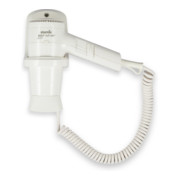 Starmix Hand-Haartrockner mit Wandhalter Kunststoff weiß, 012995