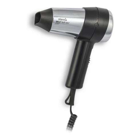 Starmix Sèche-cheveux manuel appareil individuel noir/chrome, 014944