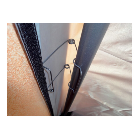 Starter kit de fixation pour porte / cloison anti-poussière