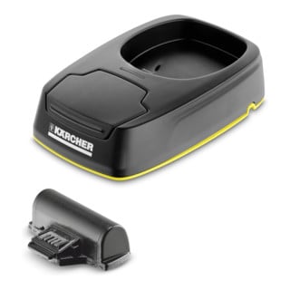 Station de charge Kärcher et batterie rechargeable pour le WV 5