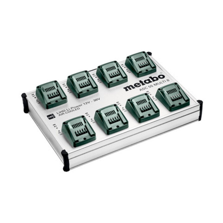 Station de recharge rapide Metabo ASC 55 MULTI 8, 12-36V