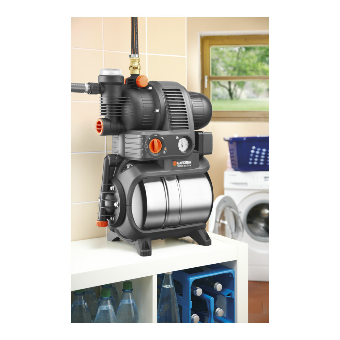 Station d'eau domestique 5000/5 eco inox GARDENA