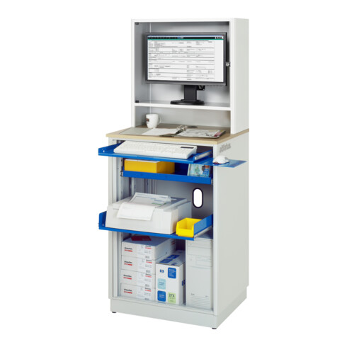 Poste informatique fixe Rau 660 mm
