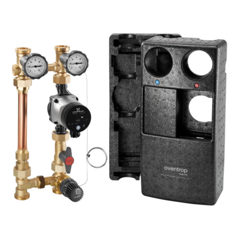 Oventrop Anbindsyst. Regumat F-180 DN 25, Grundfos-Pumpe ALPHA2 25-60