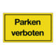 Stationnement interdit L250xB150mm Plastique noir/jaune-1