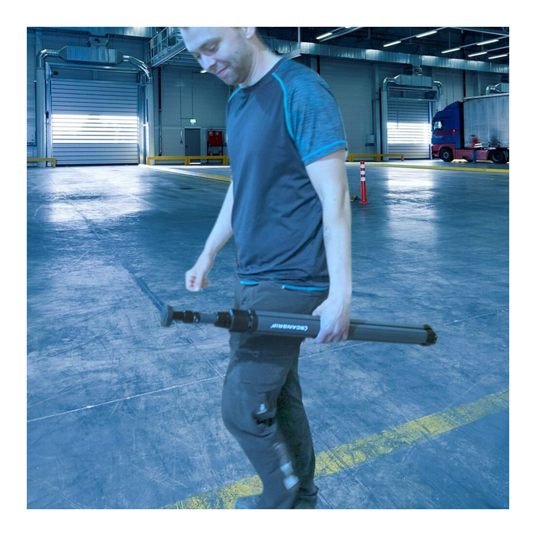 Stativ TRIPOD 2m D.1,06m Nutz-H.min./max.0,9-2m f.Arbeitsleuchten SCANGRIP