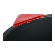 Staubabsaugung rot JOPA-5