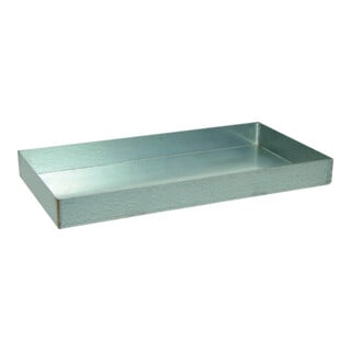 StawaR Bac de rétention de sol avec surépaisseur galvanisé 1950 x 1000 x 400 mm 42 l