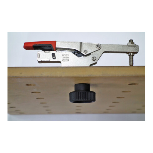 Sauterelle à serrage vertical Bessey STC-HH avec accessoires